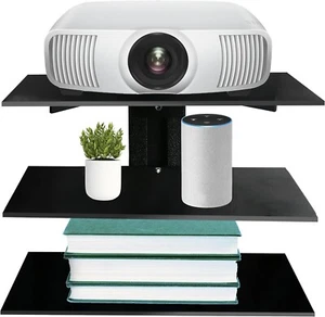 Estante flotante - estantes para centro de entretenimiento de pared - para proyector, TV, reproductores de DVD - Imagen 1 de 9