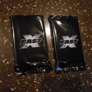 Lot 2x Packs Fast X (2023) Movie Trading Cards Sealed FREESHIP - Picture 1 of 2