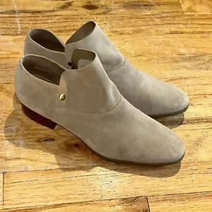 Aerosoles Taupe Nice Suede Booties Women's Size 11 Boots Shoes See Photos - Picture 1 of 7