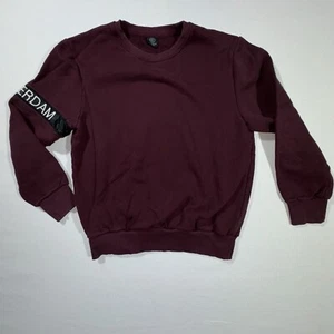 Amsterdam Designs Amsterdam Armband Maroon Crewneck Pullover Sweatshirt Herren L - Bild 1 von 10