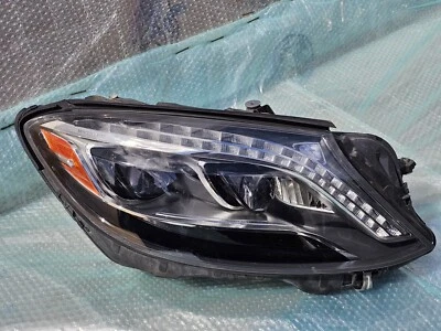 2014-2017 MERCEDES S550 RIGHT LED INTELLIGENT LIGHT SYSTEM HEADLIGHT SHELL OEM - Image 1 of 4