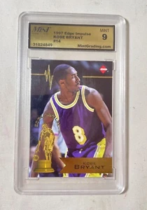 1997 Collector's Edge Edge Impulse Gold Kobe Bryant #14 PSA 9 MINT basketball  - Picture 1 of 6