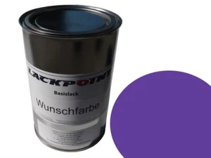 0,5 Liter Spritzfertigen Basislack RAL 4005 Blaulila Autolack Lackpoint ! - Imagen 1 de 1