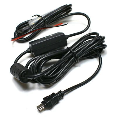 Kit de cable de alimentación cargador de coche USB cableado duro para cámara de tablero Mio MiVue C570 HD   Foto 1 de 4