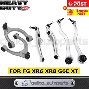 Front Upper Lower Control Arm Caster Arm For FORD FALCON FG G6E XR6 XR8 XT 6PCS - Picture 1 of 6