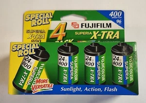 Fuji Film Superia X-TRA 400 Speed 35mm Film 3 Rolls 400x24 Exposures 1 Roll... - Picture 1 of 5