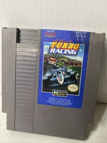 Al Unser Jr. Turbo Racing - Nintendo NES Authentic Cartridge