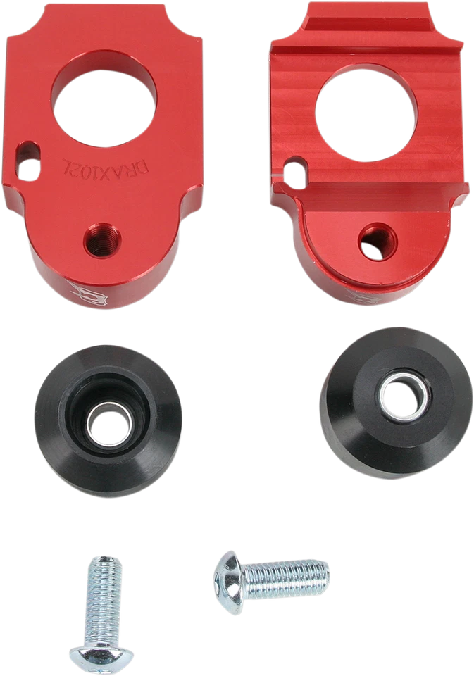 Deslizadores de bloque de eje DRIVEN RACING DRAX-102-RD 01-16 Suzuki GSX-R 1000 Foto 1 de 1