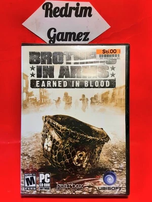 Brothers In Arms Earned In Blood NEW Windows PC CD-Rom Video Games Ubisoft - Image 1 of 2