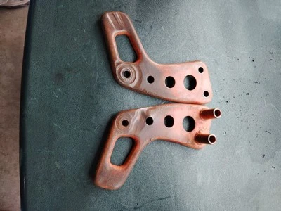 79-80 HONDA CR250 ELSINORE OEM MONTAJE GUÍA CADENA Foto 1 de 2