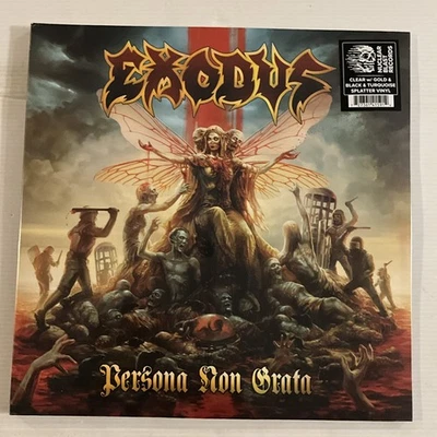 Exodus - Persona Non Grata LP 2024 Nuclear Blast – NBR 41591 [Clear w/ Gold] NEW Foto 1 de 4