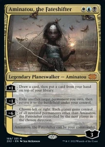 MTG AMINATOU, THE FATESHIFTER FOIL EXC - AMINATOU, LA PLASMATRICE DEL FATO - 2X2 - Imagen 1 de 1