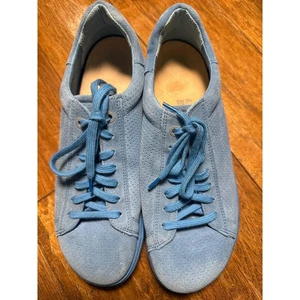 Birkenstock Bend Low Blau Wildleder Leder Komfort Wandern Freizeit Sneaker - Bild 1 von 8