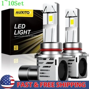 CANBUS 9012 LED Headlight Hi/Low Bulb Beam 6500K Super Bright High Power 1-10Set - Picture 1 of 15