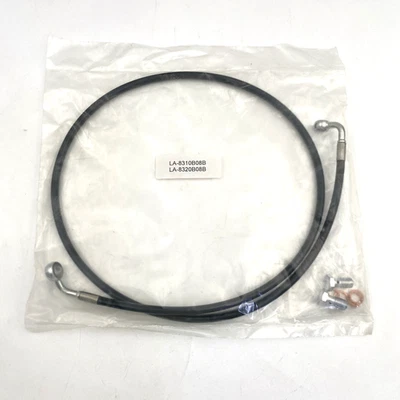 LA Choppers LA-8310B08B Brake Line for Mini Ape Hangers 04-13 Harley Sportster - Image 1 of 4
