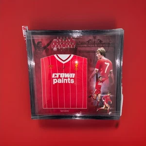 Signed Framed Liverpool Home Shirt By Kenny Dalglish Scotland Celtic Blackburn - Picture 1 of 9