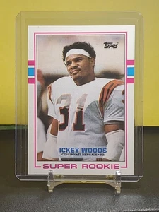 1989 Topps - Ickey Woods #27 (RC) Bengals - Picture 1 of 2