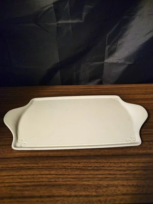 Revol T98 Le Porcelaine France Sandwich Tray 16 x 9 Inch White  - Image 1 of 4
