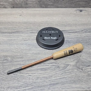 H.S. Strebe Black Magic Slate Friction Turkey Call mit Striker Zauberstab - Bild 1 von 6