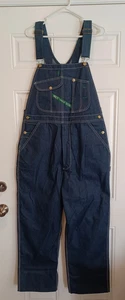 Key Imperial Aristocrat Denim Bib Overalls Mens 36x29 Carpenter Work - Picture 1 of 5