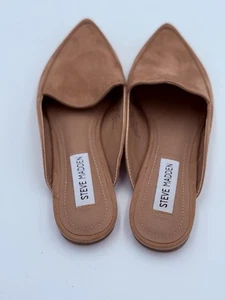 Steve Madden Flavor Mule Womens US 6M Brown Leather Pointed-Toe Slip-On - Picture 1 of 4