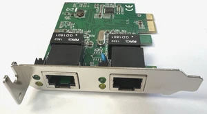 Syba SD-PEX24041 Dual Port Gigabit NIC Low Profile - Picture 1 of 5