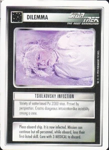 Tsiolkovsky Infection - Premiere 95 - Star Trek CCG 1E - Picture 1 of 6
