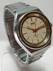 Reloj de pulsera HMT Maurya usado reparado cuerda 17 joyas para hombre HMT-15 - Imagen 1 de 6