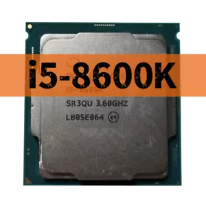 Intel Core i5-8600K SR3QU 3.6GHz 6 Cores 6 Threads 9MB 95W LGA1151 CPU Processor - Picture 1 of 1
