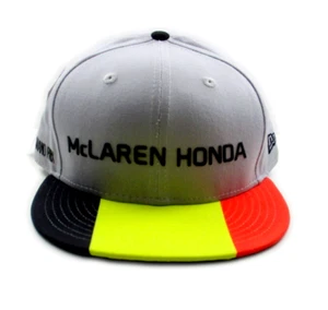McLaren Honda Fórmula 1 2017, edición especial Alonso & Vandoorne, gorra de Bélgica S/M - Imagen 1 de 10