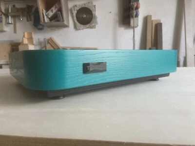 Thorens td 160,147,145,146,165,166 Plinth Coloured Rounded Solid Wood - Image 1 of 4