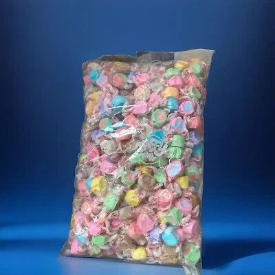 Taffy Town Salt Water Taffy, Assorted Salt Water, 5 Pounds Chewy Soft Candy. - Image 1 of 4