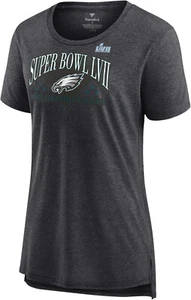 Fanatics Philadelphia Eagles Women's T-Shirt, Heather Charcoal, Medium - Picture 1 of 2