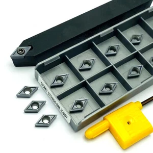 SDJCR 1212H07 12mm CNC External Carbide Turning Tool Holder+10Pcs DCMT21.51 - Picture 1 of 7
