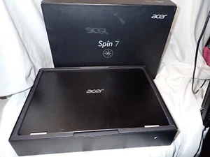 Acer Spin 714 14 Touchscreen Convertible Laptop Tablet Intel i7 8GB 256GB Win 10 - Picture 1 of 17