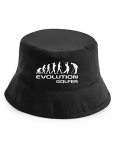 Evolution of Golf Eimermütze Golfer Geburtstagsgeschenk für Männer & Damen - Bild 1 von 7