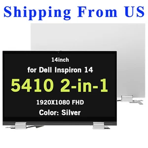 14" Dell Inspiron 14 5410 2-in-1 LCD FHD Touch Screen Assembly Display Complete - Foto 1 di 6