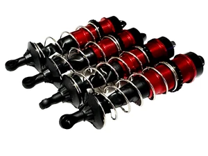 Juego de muelles amortiguadores de aluminio rojo v5 Arrma Typhon 6s BLX FR RR eje de 4 mm ARA8606V5 - Imagen 1 de 1