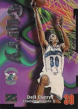 1997-98 SkyBox Z-Force #65 Dell Curry - Image 1 of 2