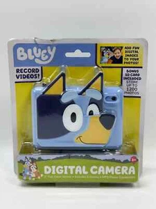 BLUEY Digital Camera with SD Card Records Videos MP3 Player Games Color Screen - Picture 1 of 3