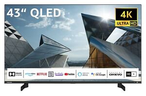 Toshiba 43QL5D63DAY 43 Zoll QLED Fernseher - 4K Smart TV, HDR Dolby Vision