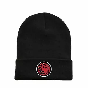 Game of Thrones Targaryen Sigil Cuff Beanie Hat - Picture 1 of 2