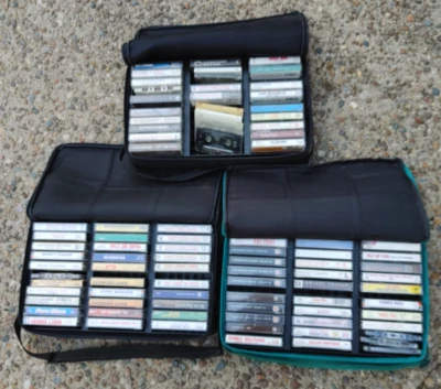 Large Mixed Lot of Country Music Cassette Tapes Lot of 3 Cases Full - Image 1 of 4