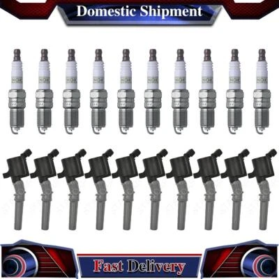 Vela de ignição 20X NGK padrão bobina de ignição para Ford Excursion - Imagem 1 de 4