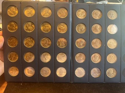 Coin History of the US Presidents, SET OF 35, GEORGE WASHINGTON TO RONALD REGAN - Image 1 of 4
