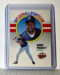 Kirby Puckett 1990 Fleer MLB #7 All-Star Team Baseball Card Minnesota Twins - Picture 1 of 2