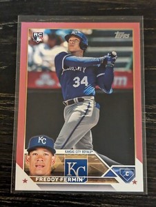 2023 Topps Update Freddy Fermin US114 /199 Red Sparkle Rookie RC Royals 👑