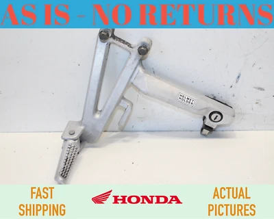 Honda CBR600 F2 1991-1994 estriba trasera izquierda y soporte OEM Foto 1 de 4