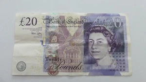 Andrew Bailey £20 Twenty Pounds AA74 156342 Elizabeth II Adam Smith 1723 - 1790 - Picture 1 of 2
