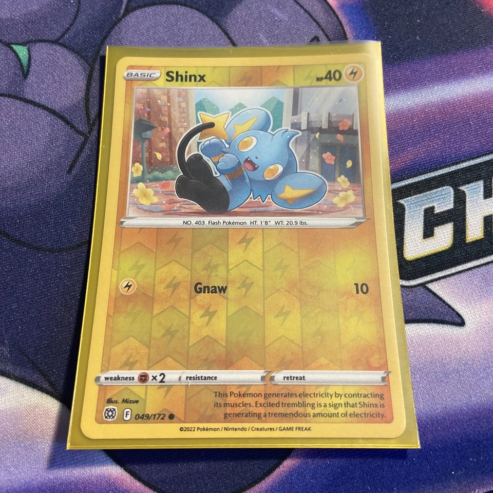 049/172 Shinx : Reverse Holo Card : Pokemon TCG SWSH09 Brilliant Stars - Image 1 of 1